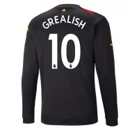 Manchester City Jack Grealish #10 Fotballklær Bortedrakt 2022-23 Langermet